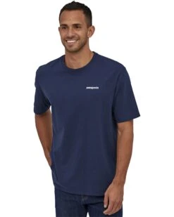 Patagonia P6 Logo Men's Responsibili-T-Shirt -Snow Board Store 2178109411 g