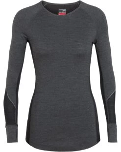 Icebreaker Merino 260 Winter Zone Women's Long Sleeve Crew 17 Icebreaker Merino 260 Winter Zone Women's Long Sleeve Crew -Snow Board Store 239351902