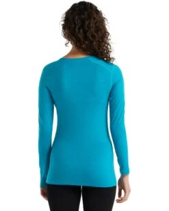 Icebreaker Merino Bodyfit 200 Oasis Women's Long Sleeve Crew -Snow Board Store 2393549445 g