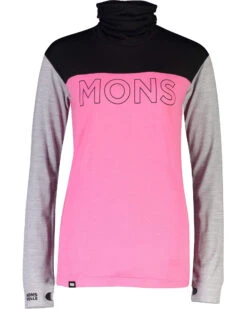 Mons Royale Yotei BF Women's High Neck -Snow Board Store 255150968