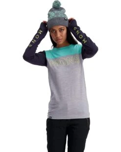 Mons Royale Yotei BF Tech Women's Long Sleeve Crew -Snow Board Store 2551519342 g