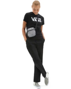 Vans Women's Flying V Crew T-Shirt -Snow Board Store 50131090103 g