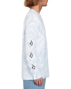 Volcom Men's Iconic Stone Dye Long Sleeved T-Shirt -Snow Board Store 50630894803 g