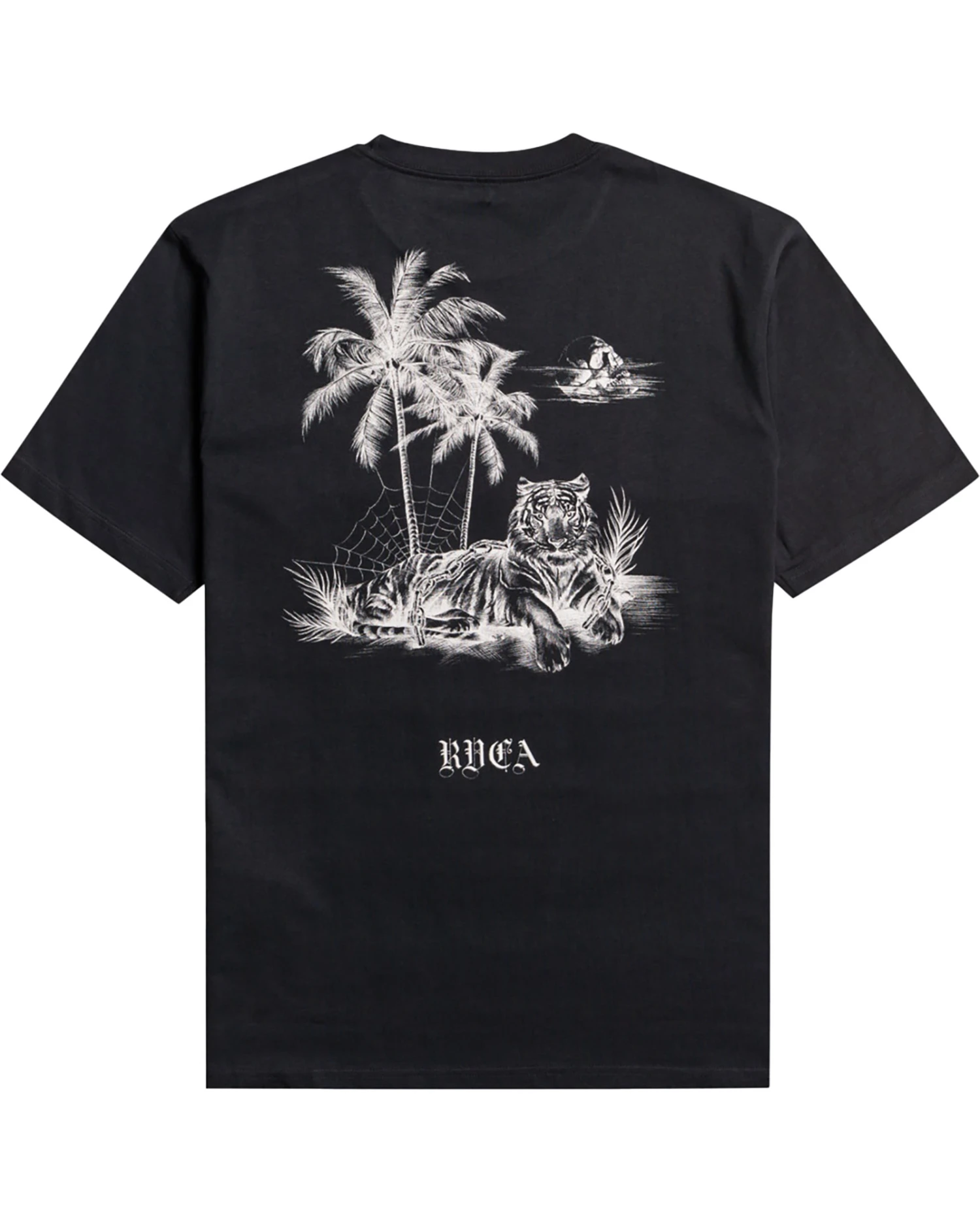 RVCA Men's Tiger Beach T-Shirt 5 RVCA Men's Tiger Beach T-Shirt - Image 5