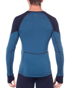 Icebreaker Merino 260 Winter Zone Men's Long Sleeve Crew -Snow Board Store 5b72a16007754371f1000475211af223