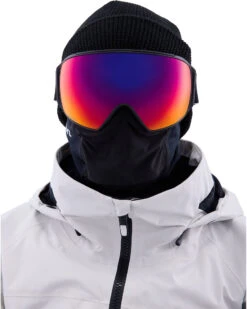 Anon M4 Toric Black / Perceive Sunny Red + Perceive Cloudy Burst Goggles -Snow Board Store 7602019012 g
