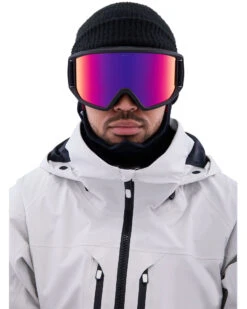 Anon Relapse Black / Perceive Sunny Red + Amber Goggles -Snow Board Store 7602089013 g