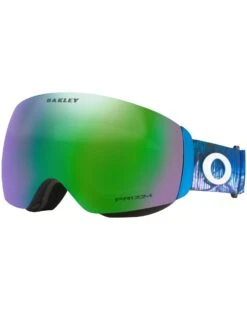 Oakley Flight Deck M Mikaela Shiffin Sig Abstract Blue / Prizm Jade Iridium Goggles