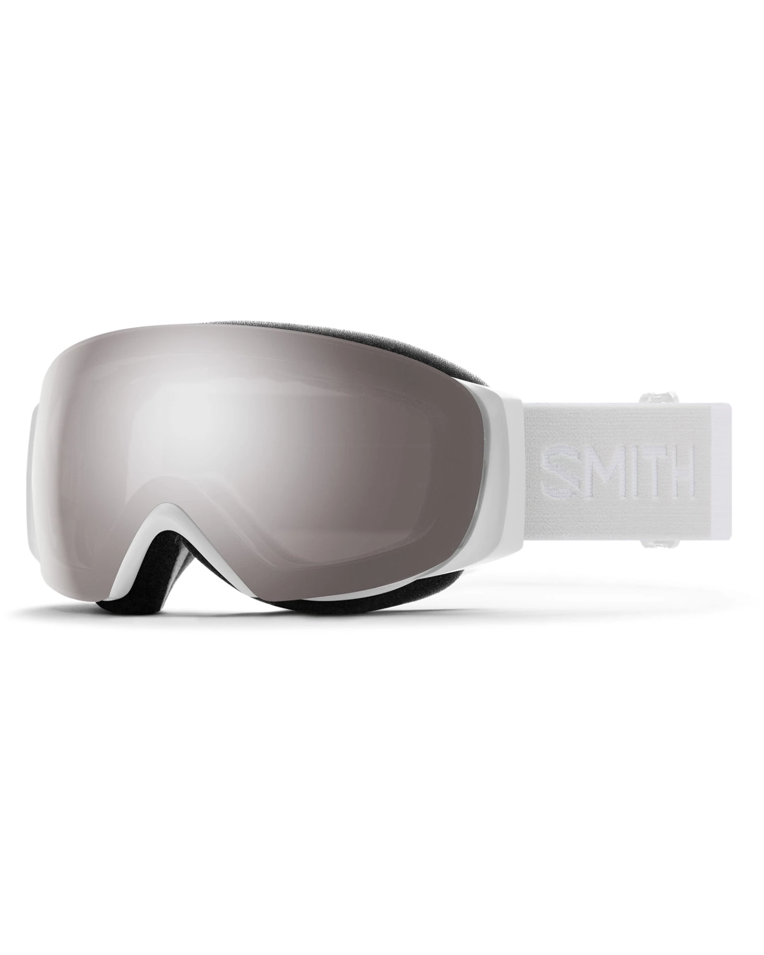 Smith I/O MAG S White Vapor / ChromaPop Sun Platinum Mirror + ChromaPop Storm Blue Sensor Mirror Goggles 1 Smith I/O MAG S White Vapor / ChromaPop Sun Platinum Mirror + ChromaPop Storm Blue Sensor Mirror Goggles