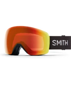 Smith Skyline XL Black / ChromaPop Everyday Red Mirror Goggles