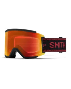 Smith Squad XL Zeb Powell / ChromaPop Everyday Red Mirror + ChromaPop Storm Rose Flash Goggles