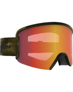 Volcom Garden Camo / Red Chrome Goggles