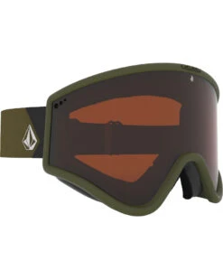 Volcom Yae Dark Teek/Forest Green / Bronze Goggles