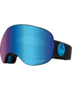 Dragon X2 Split / Lumalens Blue Ionzed + Lumalens Amber Goggles