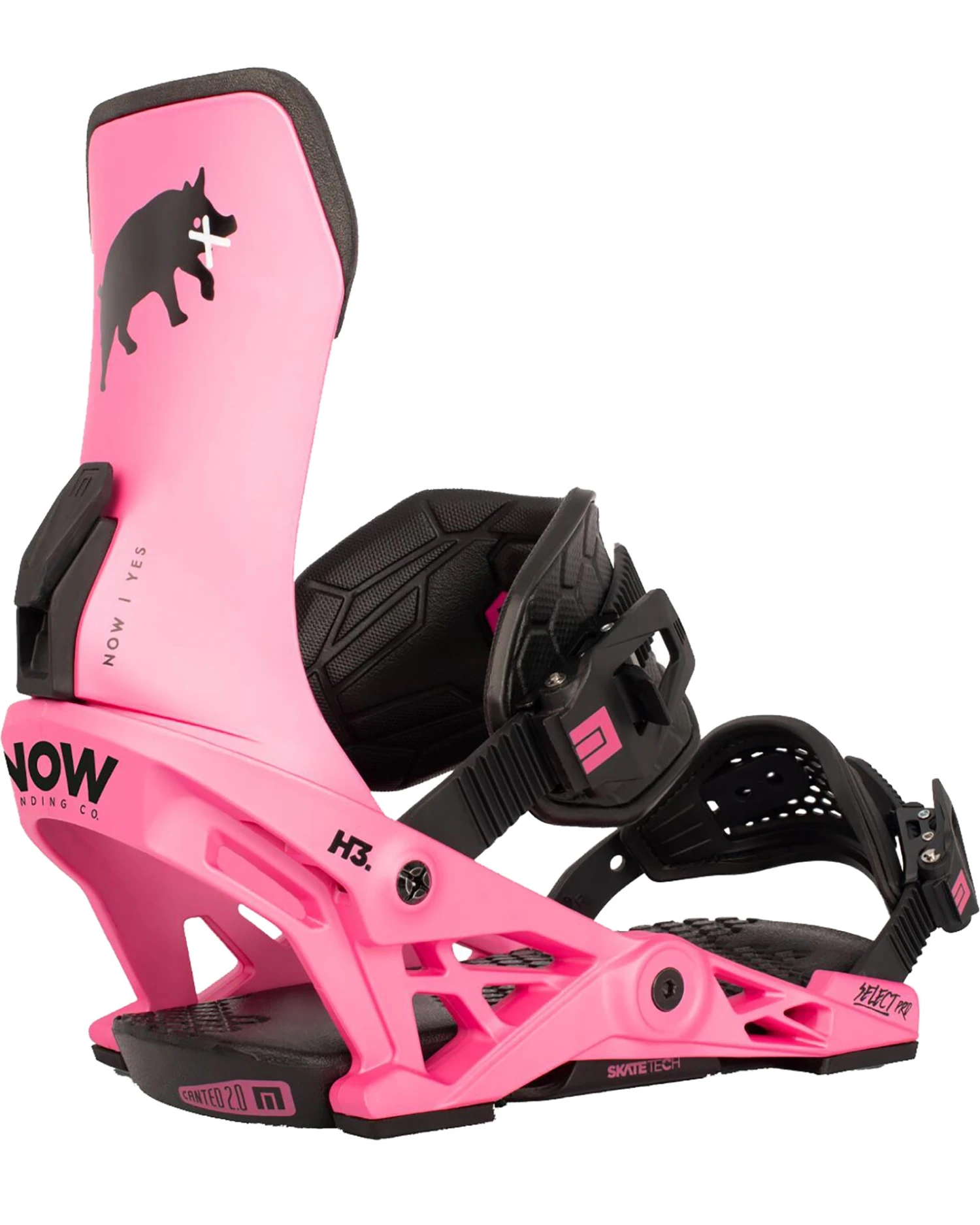 NOW Select Pro X Yes Snowboard Bindings 2023 4 NOW Select Pro X Yes Snowboard Bindings 2023 - Image 4